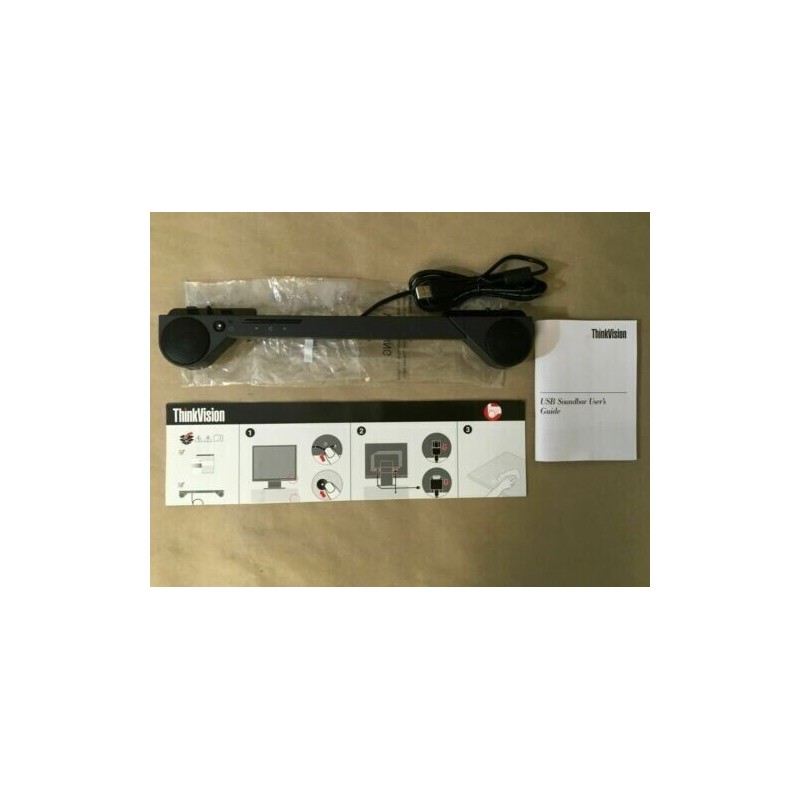 Lenovo ThinkVision 40Y7616 Computer Speakers - Black