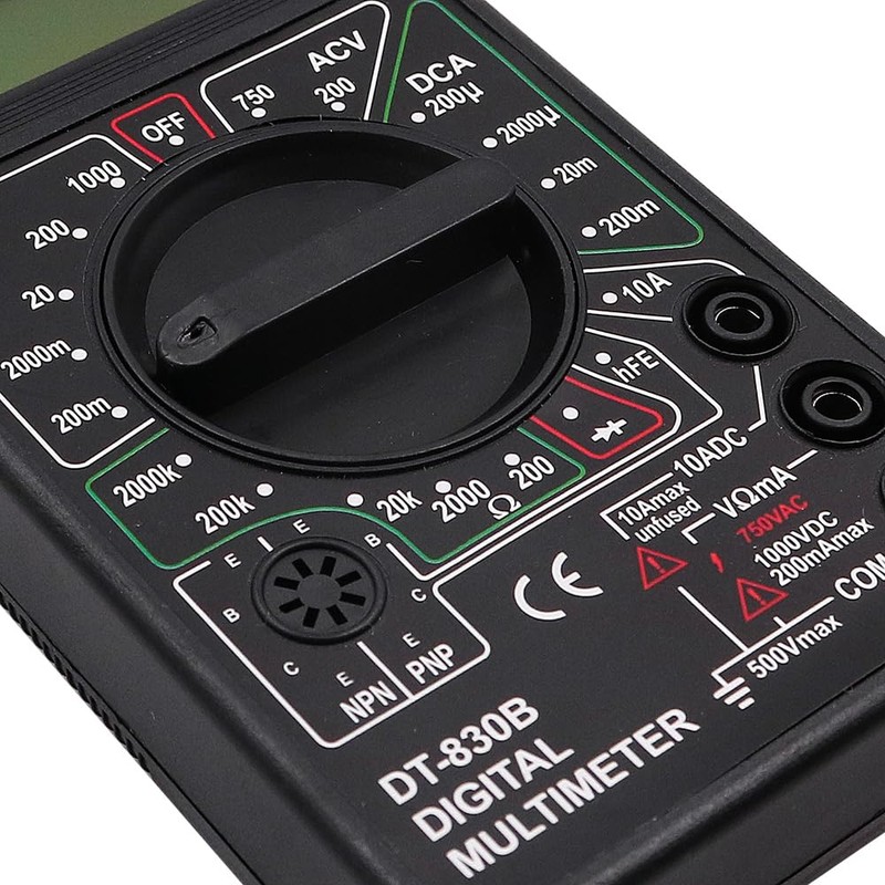 POFET Digital Voltmeter Mini Multimeter for Home Use in Factory