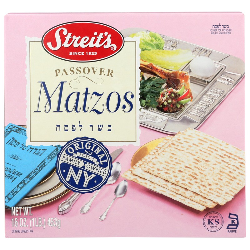 Streit's Passover Matzos, 16 oz