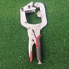 Toysmith Welding Pipe Pliers, Locking Plier Clamp, 10" Adjustable Anti-Slip