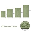 Homaxy Chenille Bathroom Rug, Non-Slip Bath Mat, Washable Bath Mat,