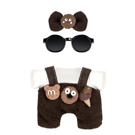 Desing Wish Doll Clothes for 17 cm Plush Clothing Cuddly Toy Clothing Outfit Clothing Plush Clothes Doll Accessories for 17 cm Plush Clothing DIY Children Men Women Gifts