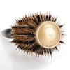 Antistatic Anion Round Hair Brush with Ceramic Plate Design for