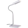 Lunartec Desk Lamp: LED Desk Lamp with Gooseneck, 5 Watt,