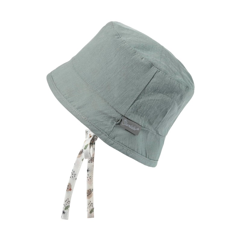 Sterntaler Unisex Reversible Bucket Hat Rainbow, Stone Green