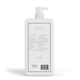 Native Cashmere and Rain Body Wash, 36 Fl Oz (1.06 L), Clean Ingredients, White