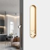 TSOEORET Pocket Door Lock and Pull, Recessed Sliding Door Handle,