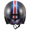LS2 Helmets Open Face Spitfire Spark Helmet (Brushed Alloy -