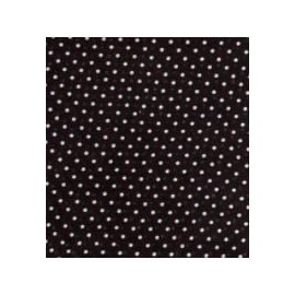 Wyoming Traders XL 42 Inch Wild Rag Polka Dot Black Scarf
