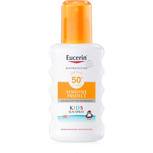 Eucerin Sensitive Protect Kids Sun Spray LSF 50+, 200 ml Solution