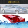 Dasbecan Tail light Compatible With 2011-2013 Hyundai Elantra Left Driver
