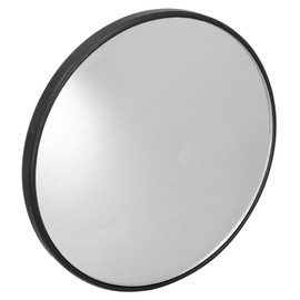Magnetic Phone Makeup Mirror, 2.28inch Round Cell Phone Mirror Decal for Make up & Selfies, Fits for iOS Phone 15 14 13 12 (Black)