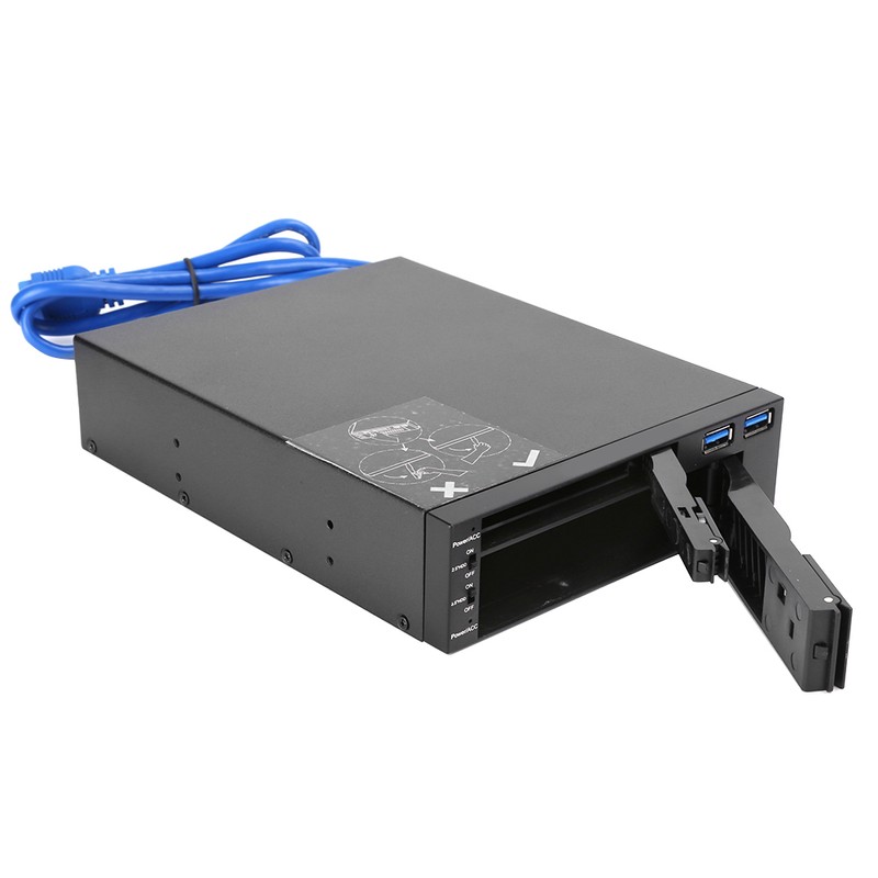 Hard Disk Mobile Rack Case DualDisk Optical Drive Extraction Box