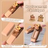 Capybara Stationery Set, Capybara Pencil Case with Pencils, Clips, Rulers,