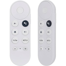 [2 Pack] Tavice Remote Controls for G9N9N for Chromecast 4K Google TV Voice Bluetooth IR Remote Control