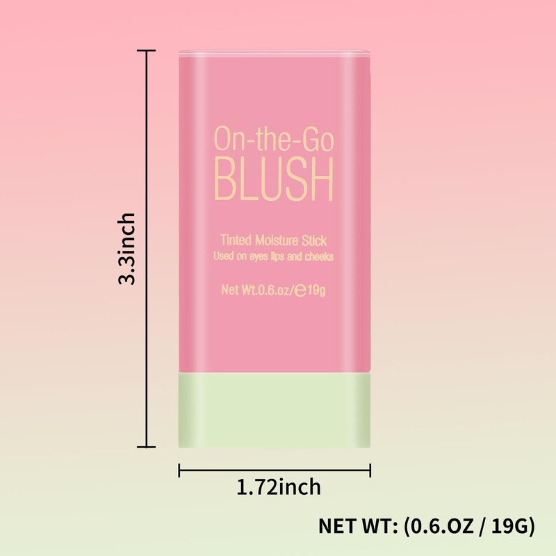 Boobeen Multi-Use Make-Up Blush Pen Waterproof Long Lasting Tinted Solid