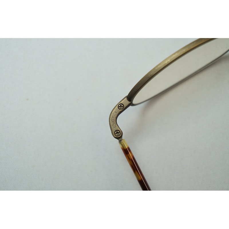 鯖江産 チタンフレームPCメガネ ブルーライトカット 一山タイプ オーバル KR-307 AGD