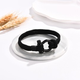 Leyung Graduation Gifts for Him 2024, Class of 2024 Bracelet Gifts for Teen Boy, High School Senior College Master Degree 5th 8th Grade Graduation Gifts for Grandson Son Nephew