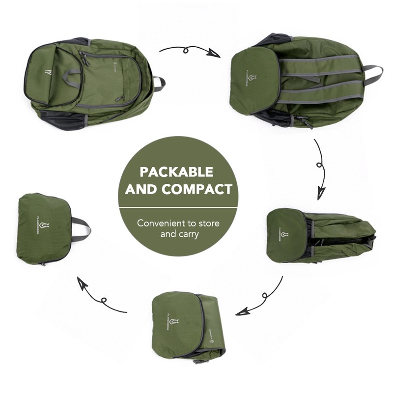 Lightweight Foldable Backpack Men Women Waterproof Packable Backpack Travel Hiking