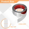 HARFINGTON Metal Wall Trim 26.2ft x 1.97" Peel and Stick