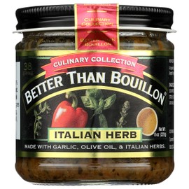 Better Than Bouillon Italian Herb Base, Culinary Collection, Zero Trans Fat, 8 Ounces (Pack Of 6)
