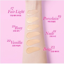Banila Co Essence Pink Cushion Pact Original 17 Fair Light / 바닐라코 에센스 핑크 쿠션 팩트 본품 17 페어 라이트