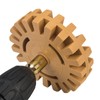 Decal Remover Wheel Sticker Remover w/Drill Adapter Tool Kit Adhesive