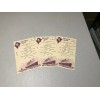 CARPATHIA DINNER MENU SECOND CLASS SEPTEMBER 6 1911 NICE REPLICA