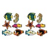 Beistle Fish Cutouts 12 Piece, 14.25" - 16.75", Multicolor