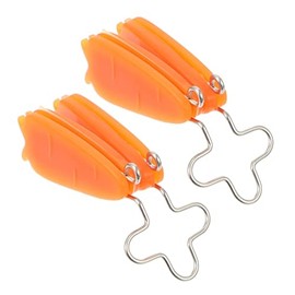 2pcs Nose Shaper Clips Comfortable and Painless Nose Slimmer Tool for Adults Use for Enhanced Beauty and Confidence Set Orange