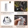 NewlukPro M7 Coffee Grinder Manual,Capacity 35g,Sharp Heptagonal Burr,External 48 Grinding
