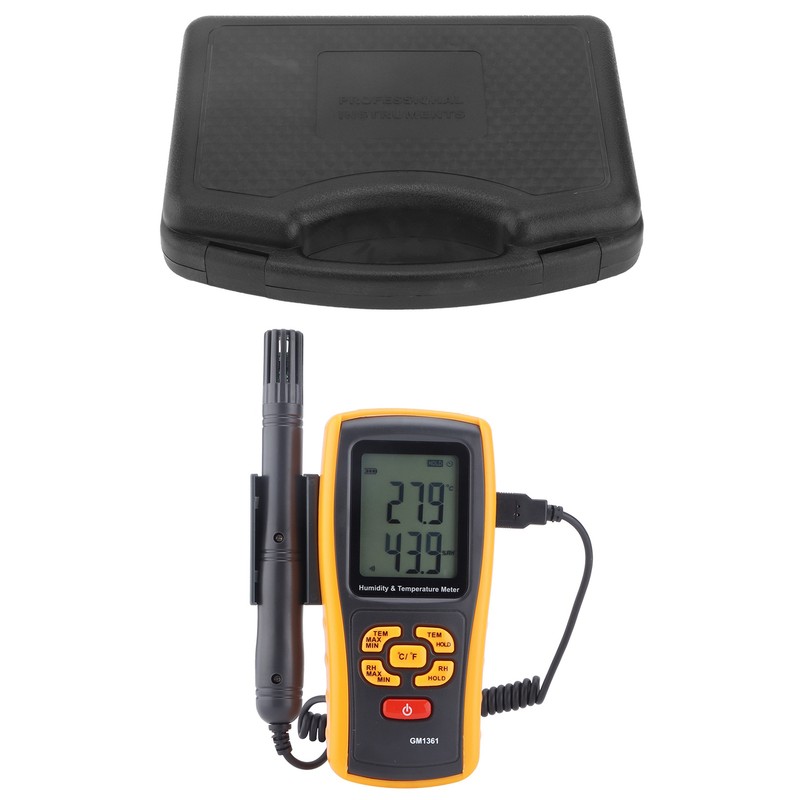 GM1361 Electronic Thermometer Hygrometer Handheld Temperature Humidity Meter for Industry