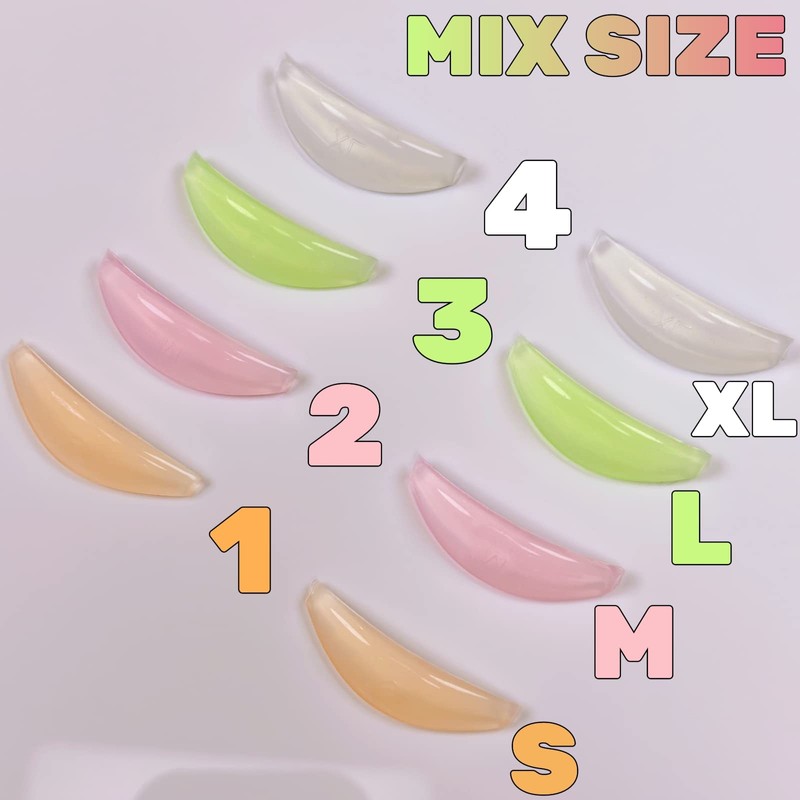 Lash Lift Shields Crystal Eyelash Perm Rods Lami Lamination Roller