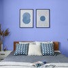 Nukofal Blue Wallpaper Peel and Stick Blue Contact Paper Matte