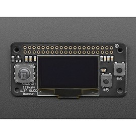 Adafruit 128x64 OLED Bonnet for Raspberry Pi