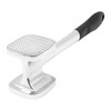 ZONADAH Meat Tenderizer Stainless Steel Mallet Hammer Meat Pounder Double-Sided
