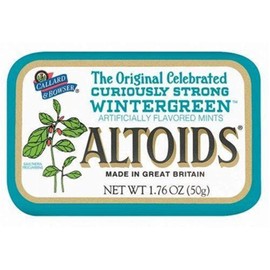 Altoids Wintergreen Curiously Strong Mints 1.76 oz (Pack of 12)