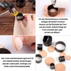Leather Cutting Dies Set, 7 Pieces Round Leather Punching Tool,