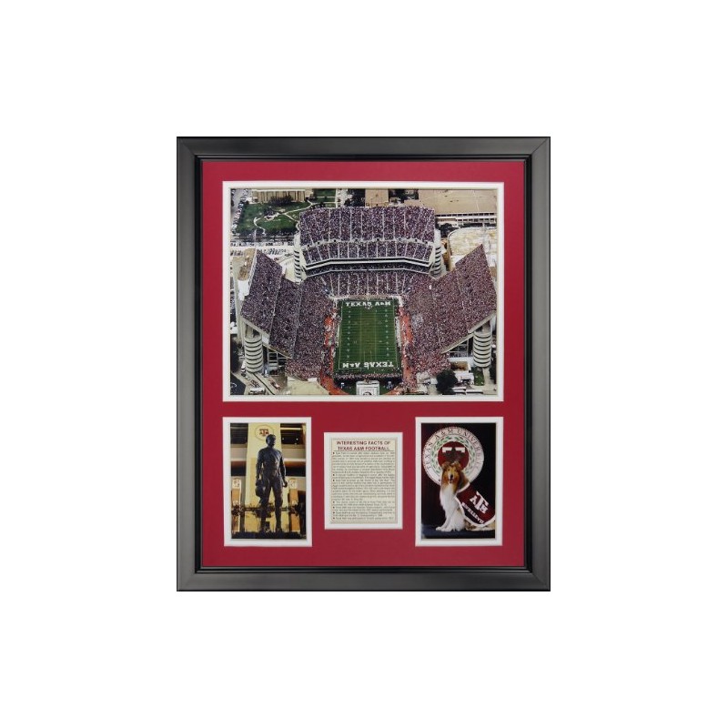 Legends Never Die Texas A&M Aggies - Kyle Field Framed