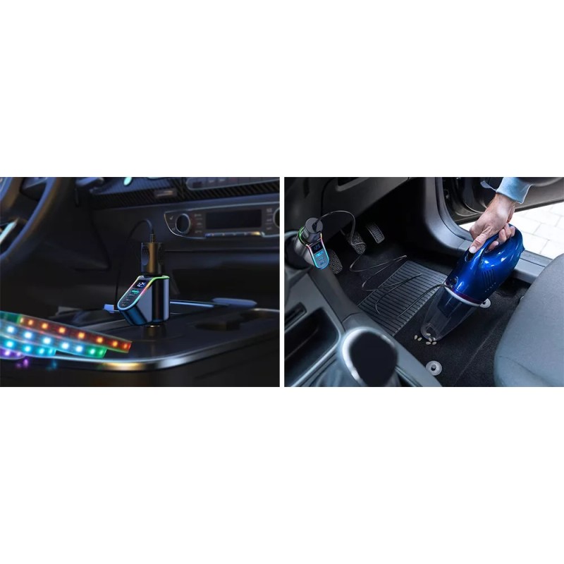 Joyroom Cargador Auto Joyroom Cr-cl21-carga Rápida Pd3.0 Y Qc3.0 Rgb