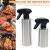 Arinda Stainless Steel Oil Spray Bottle Sprayer Portable for Kitchen