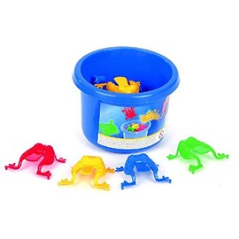 – Frog Jump Game Jumping Frogs with Bucket 12 Frogs