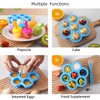 JBYAMUS Silicone Popsicle Molds, Ice Pop Molds, Storage Container for