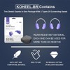 KOHEEL No-Boiling Adjustable Mouth Guard for Teeth Grinding and Clenching,
