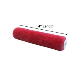 Premium 4-Inch Mohair Mini Paint Roller Covers - 10-Pack, Lint-Free & Shed-Resistant for Smooth Finishes – Ideal for Cabinets, Trim & Doors – Works with All Paints & Stains (10-Pack)