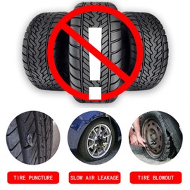 Tyre Pressure Monitoring System with 4 External Sensors, Real Time Tyre Temperature and Pressure Monitoring for Cars