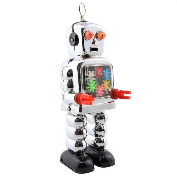 Freak Scene Superfreak Robot - High Wheel Robot - Silver