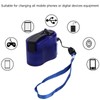 USB Hand Crank Phone Charger, Portable Handheld Power USB Charger