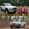 Fioqe 2PCS Front 60/40 Cloth High Back Bench Seat Cover