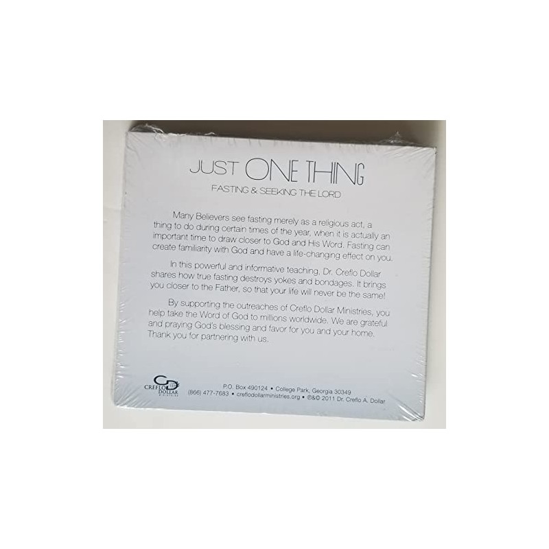 JUST ONE THING; 2 DVDS